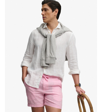 Superdry Shorts Merchant Linen pink