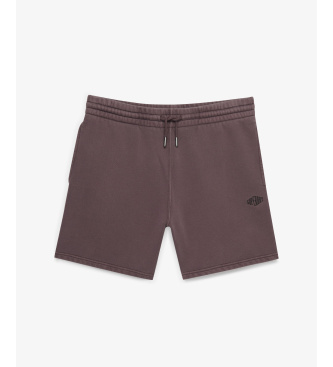 Superdry Short Micro Logo gris