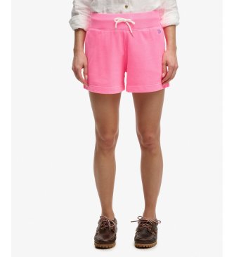 Superdry Shorts Studios rosa flúor
