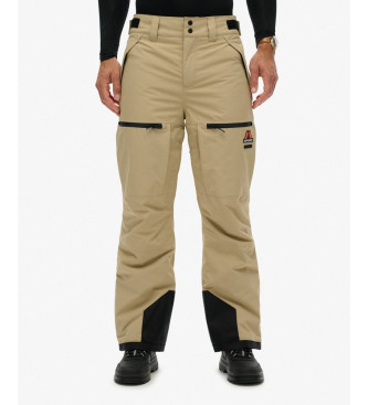 Superdry Pantaln Ski Shell beige