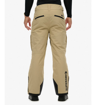 Superdry Pantaln Ski Shell beige