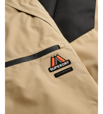 Superdry Pantaln Ski Shell beige