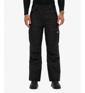 Superdry Spodnie narciarskie czarne
