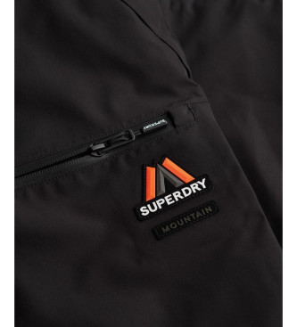 Superdry Spodnie narciarskie czarne