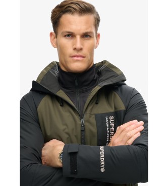 Superdry Ski-jas Freestyle Core groen