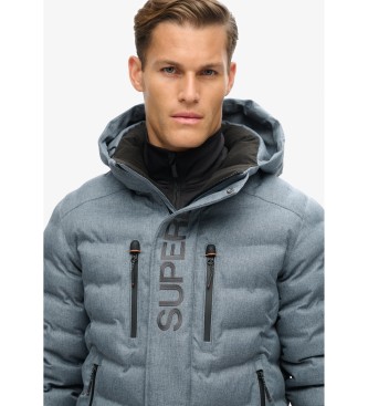 Superdry Gewatteerd jack Fuji blauw