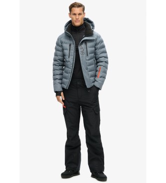 Superdry Gewatteerd jack Fuji blauw