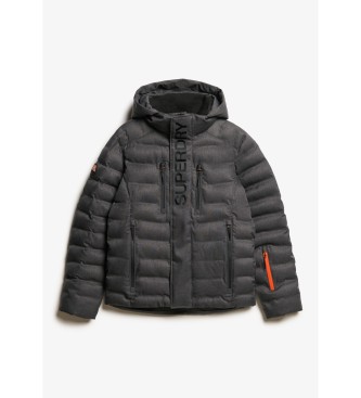 Superdry Gewatteerd jack Fuji grijs