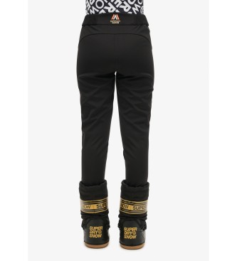 Superdry Pantaln Ski Luxe negro