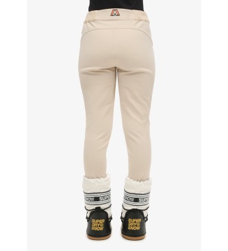 Superdry Sneeuw legging broek Ski Luxe beige