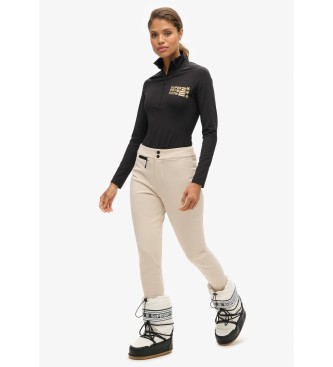 Superdry Snleggingsbyxa Ski Luxe beige