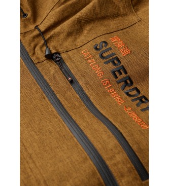 Superdry Skijakke Peak Rescue brun