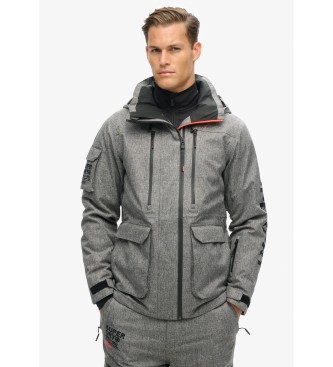 Superdry Veste de ski Peak Rescue gris