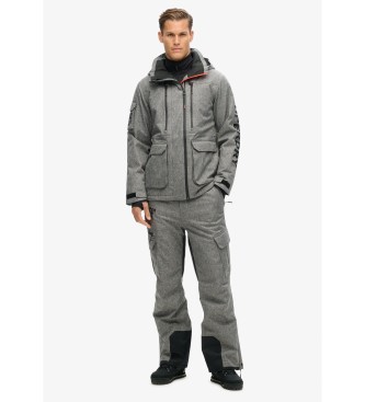 Superdry Veste de ski Peak Rescue gris