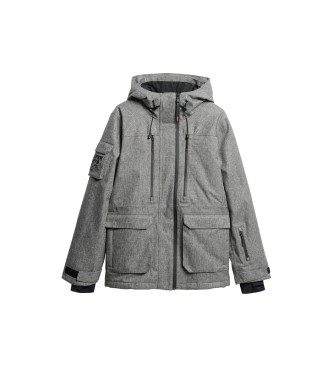 Superdry Veste de ski Peak Rescue gris