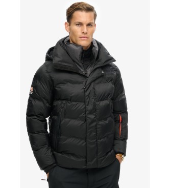 Superdry Gepolsterte Sportjacke schwarz