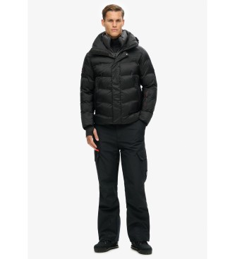 Superdry Gepolsterte Sportjacke schwarz