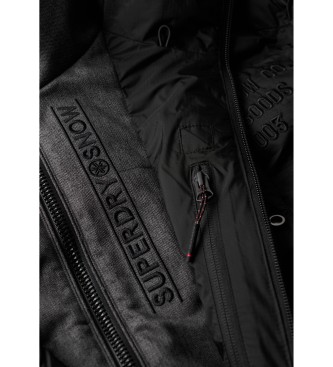 Superdry Veste de sport matelasse noire