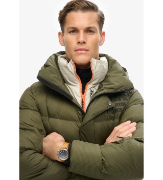 Superdry Quilted sports jacket green