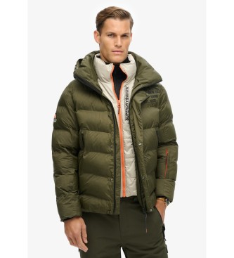 Superdry Quilted sports jacket green