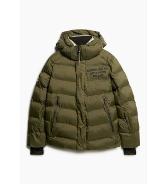 Superdry Quilted sports jacket green