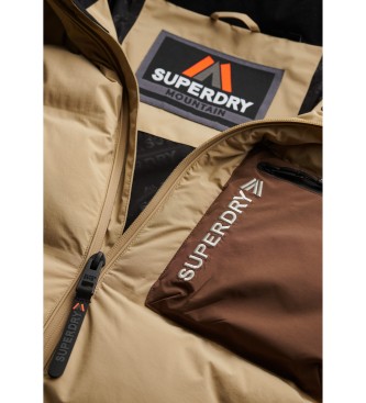 Superdry Veste de ski beige