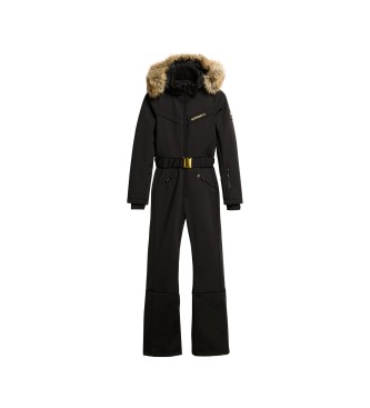 Superdry Combinaison de ski noire