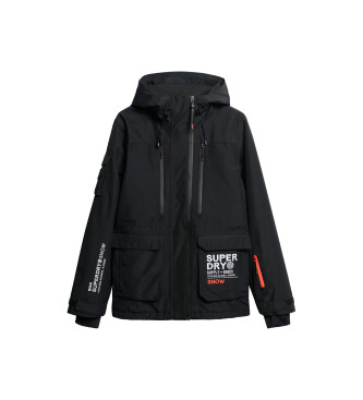 Superdry Kurtka narciarska Ultimate Rescue czarna