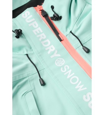 Superdry Ski-jas Ultimate Rescue turquoise