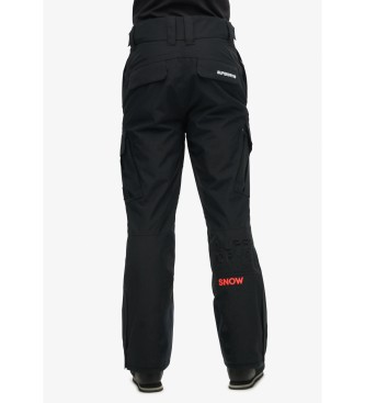 Superdry Pantaloni da sci lunghi Ultimate Rescue neri