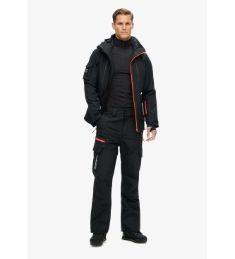 Superdry Spodnie narciarskie Ultimate Rescue czarne