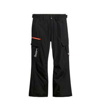 Superdry Spodnie narciarskie Ultimate Rescue czarne