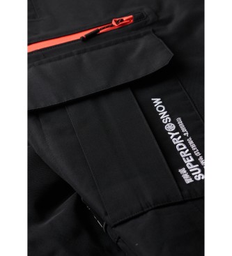 Superdry Pantaloni da sci lunghi Ultimate Rescue neri