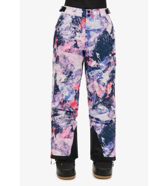 Superdry Long lilac ski trousers