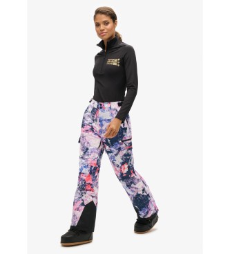 Superdry Long lilac ski trousers