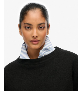 Superdry Jumper Lst sittande svart