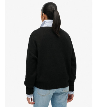 Superdry Jumper Lst sittande svart