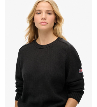 Superdry Camisola preta larga