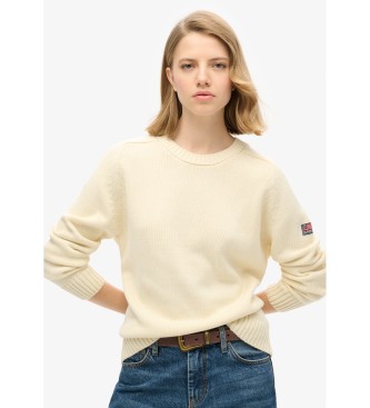 Superdry Slouchy beige jumper