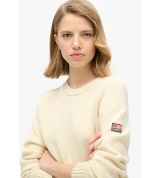 Superdry Slouchy beige jumper