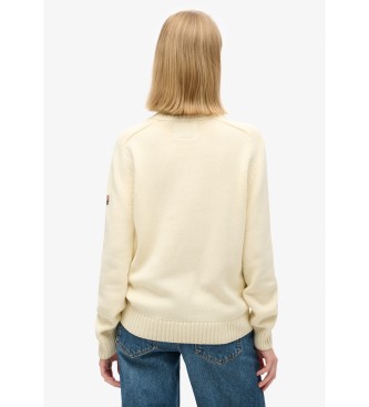 Superdry Slouchy beige jumper