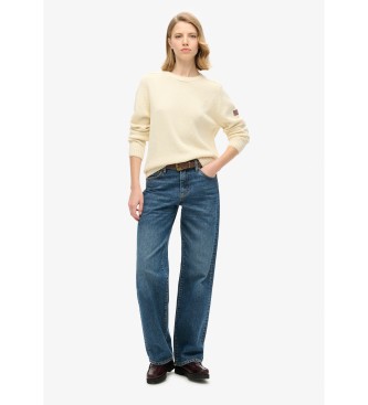 Superdry Slouchy beige jumper