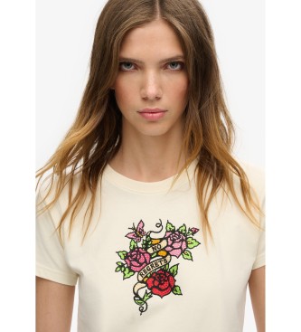 Superdry Tattoo T-shirt off-white