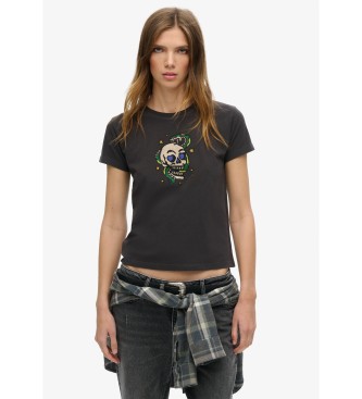 Superdry Tattoo T-shirt zwart