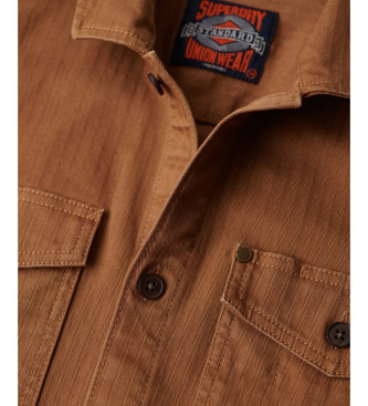 Superdry Sildebensovershirt Merchant Store brun