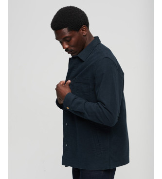 Superdry Moleskin overshirt Merchant Store navy