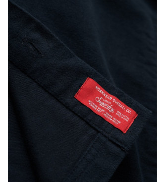 Superdry Moleskin-overtrje Merchant Store navy