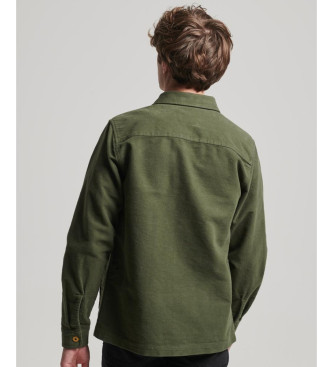 Superdry Camisola moleskin verde da Merchant Store