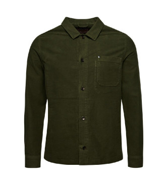 Superdry Moleskin overshirt Merchant Store green