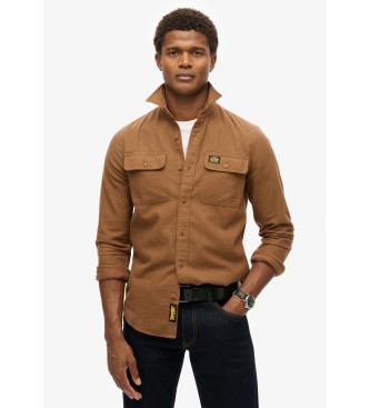 Superdry Camisola Trailsman castanha